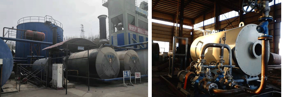 導熱油使用現(xiàn)場